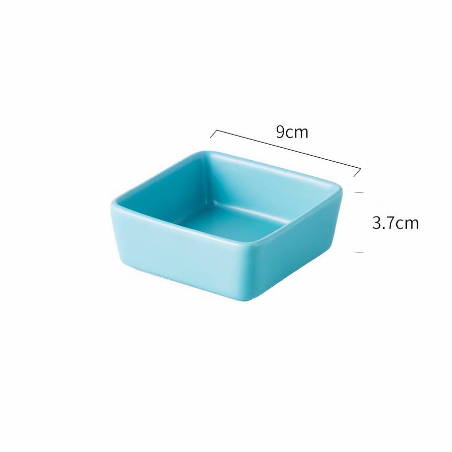 Ceramic Dog Bowl Durable Non Slip Pet Food Water Dish