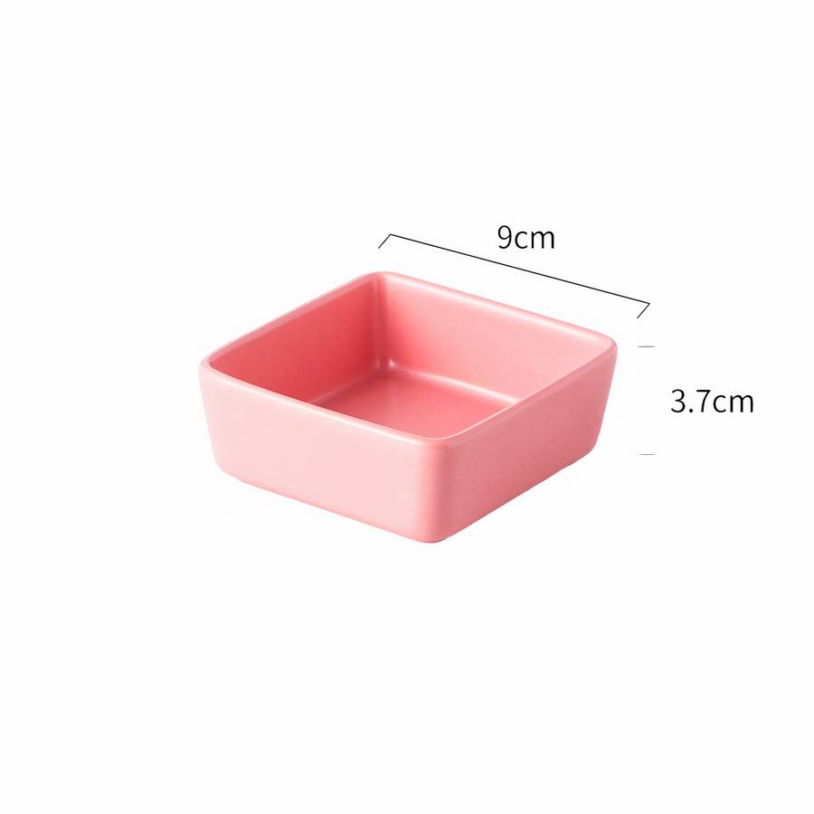 Ceramic Dog Bowl Durable Non Slip Pet Food Water Dish