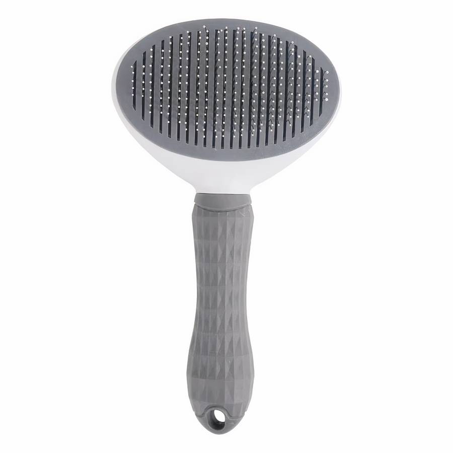 Self Cleaning Dog Grooming Brush for Shedding and Fur Removal