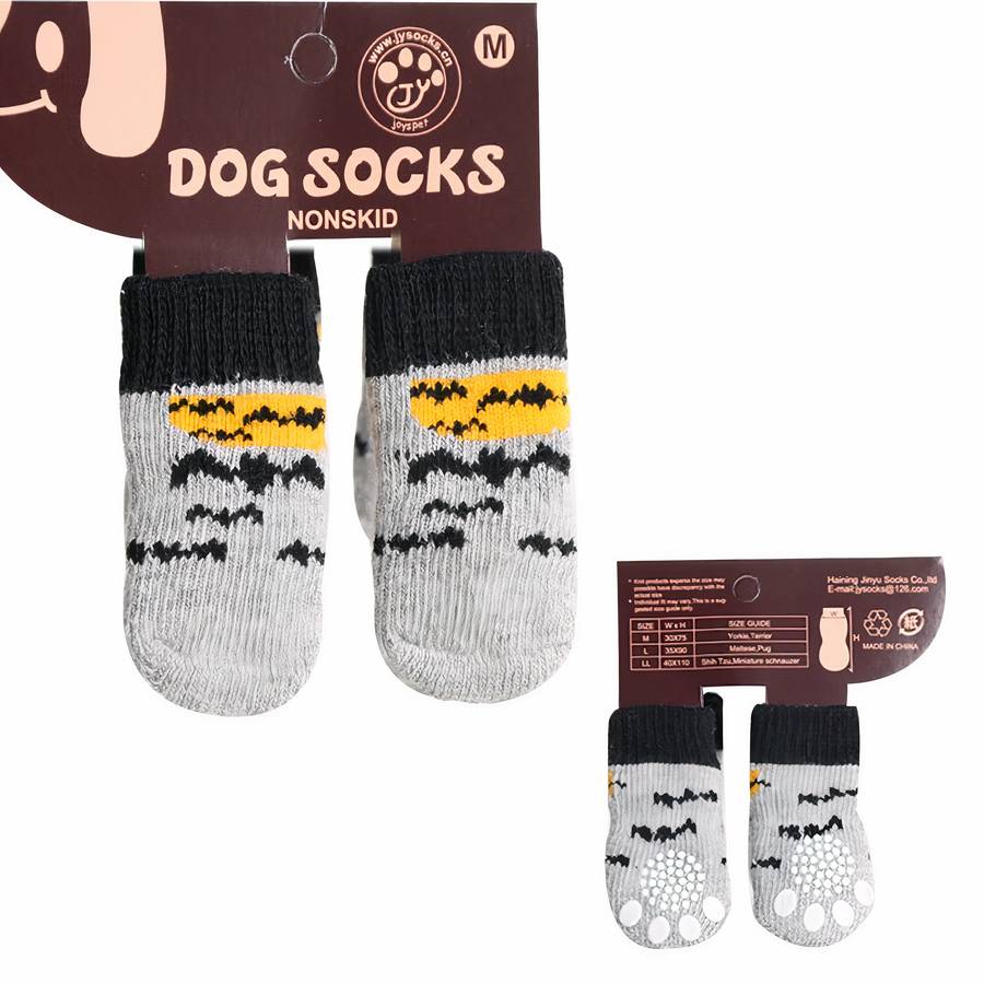 Multicolor Cotton Dog Booties Comfortable Paw Protection Shoes