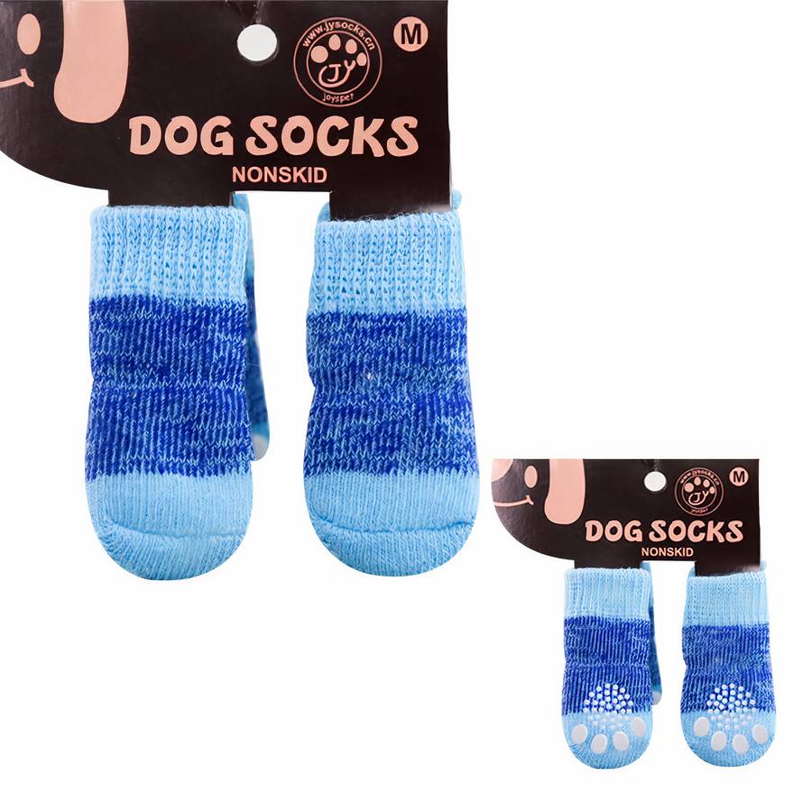 Multicolor Cotton Dog Booties Comfortable Paw Protection Shoes