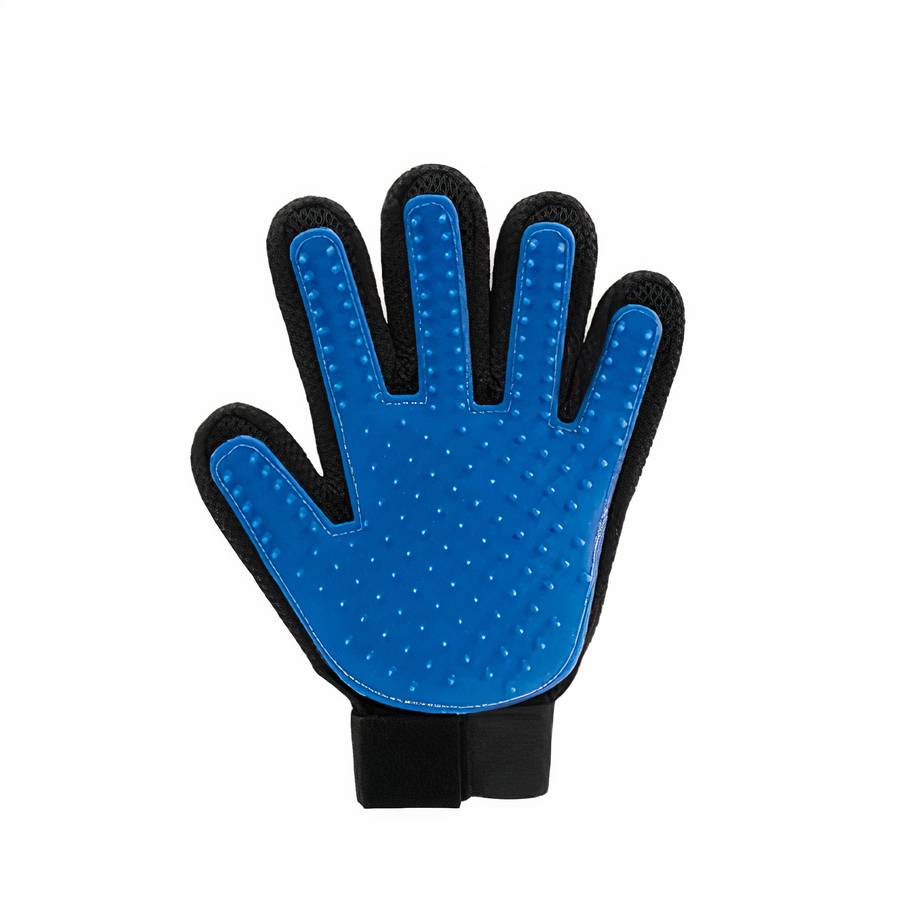 Dog Grooming and Massaging Glove for Pet Hair Removal and Bathing