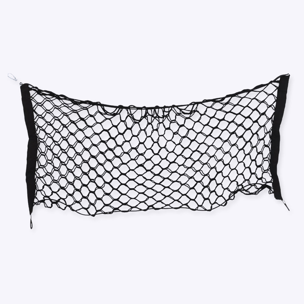 Expandable Car Seat Cover Net for Dogs Adjustable Pet Barrier Mesh Protector