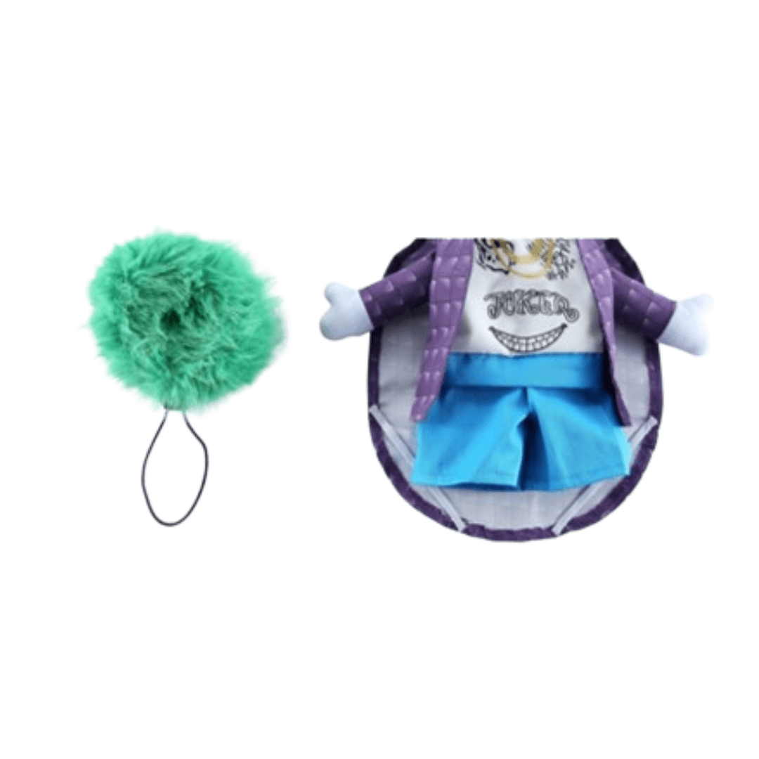 Pet Costume for Dogs and Cats Joker Outfit