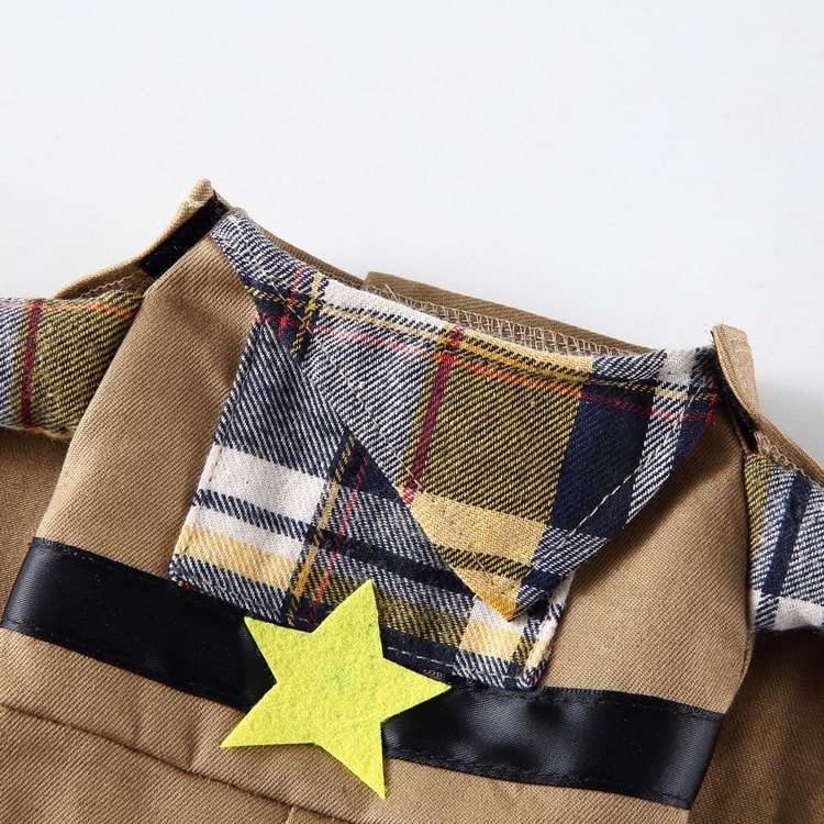 Cowboy Costume for Dogs and Cats Pet Dress-Up Outfit