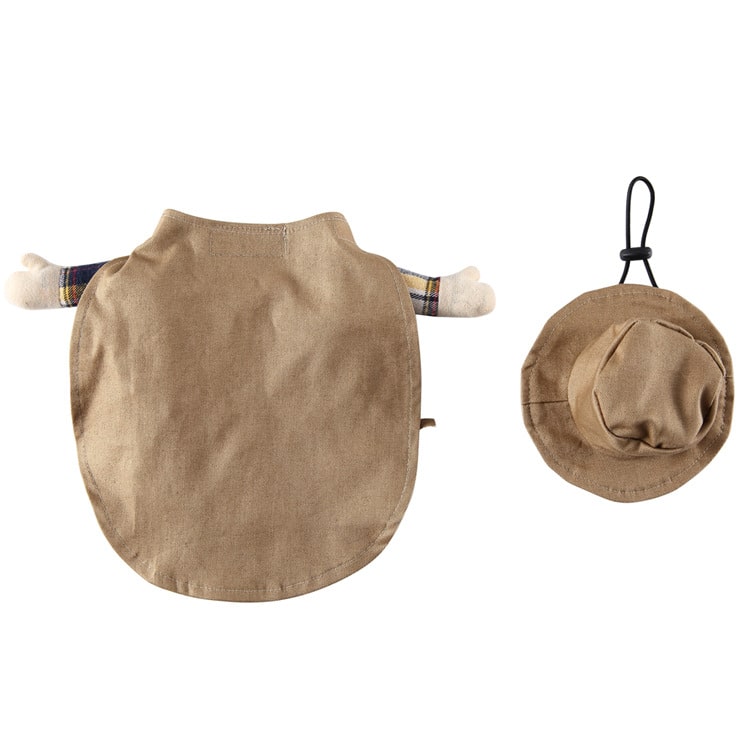 Cowboy Costume for Dogs and Cats Pet Dress-Up Outfit