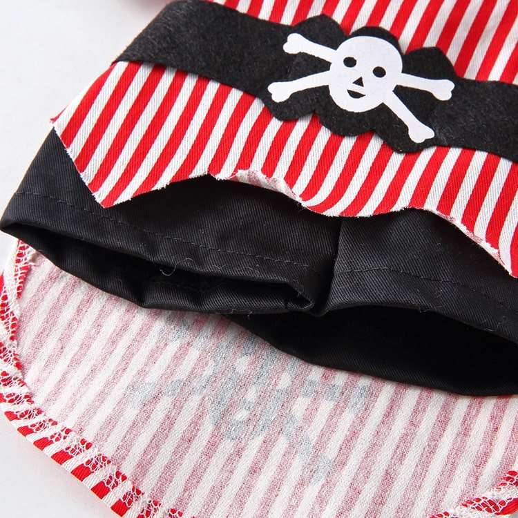Pet Costume for Cats and Dogs Pirate Dress Up