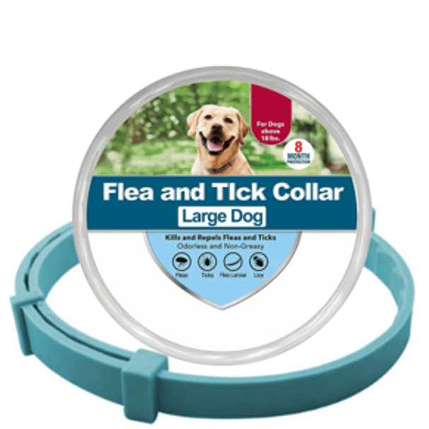 Natural Flea and Tick Collar for Dogs and Cats Pest Protection