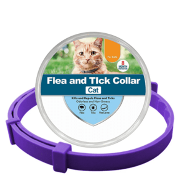 Natural Flea and Tick Collar for Dogs and Cats Pest Protection