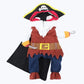 Funny Pirate Cat Costume for Cats and Kittens Halloween Pet Outfit