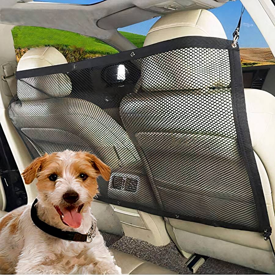 Car Dog Barrier Adjustable Vehicle Pet Safety Guard Divider