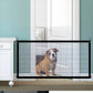 Mesh Dog Gate Barrier Adjustable Pet Safety Barrier for Cars and Homes