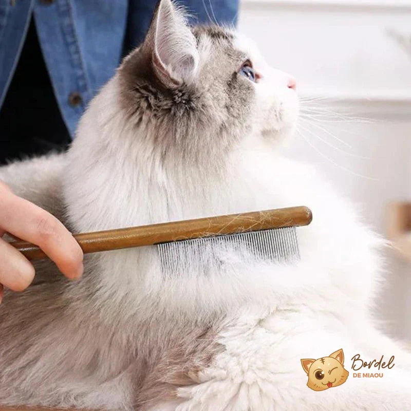 Cat Flea Comb Grooming Brush for Cats and Kittens Flea Removal Tool