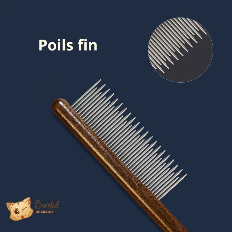 Cat Flea Comb Grooming Brush for Cats and Kittens Flea Removal Tool