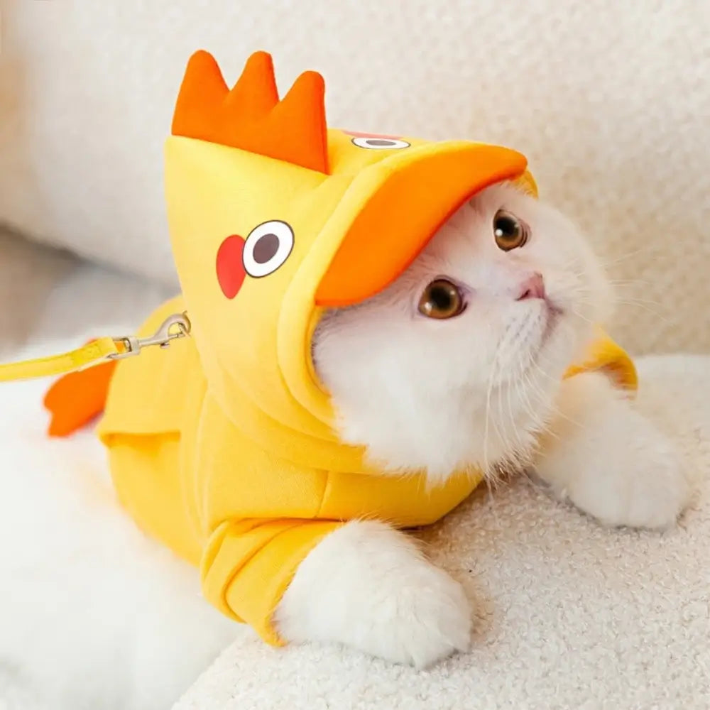 Cute Cat Hoodie Costume for Kids and Adults Adorable Animal Onesie Pajamas