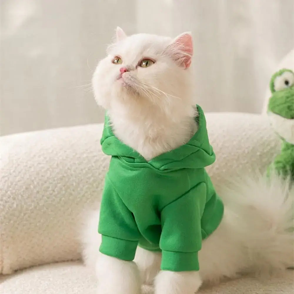 Cute Cat Hoodie Costume for Kids and Adults Adorable Animal Onesie Pajamas