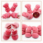 Suede Snow Boots for Small Dogs Waterproof Winter Paw Protection