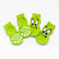 Non Slip Animal Print Dog Socks Pet Booties