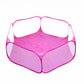 Foldable Dog Pet Gate Portable Exercise Playpen Barrier