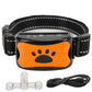 Dog Paw Pattern Anti Bark Collar Adjustable Bark Control Training Device