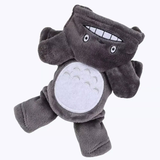 Fleece Cat Costume Cozy Warm Pet Outfit for Cats