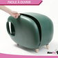 60x38x45 cm Covered Cat Litter Box Enclosed Litter Tray Cat Toilet House