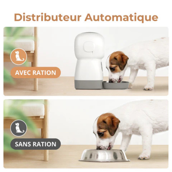 Automatic Dog and Cat Food Dispenser Pet Feeder with Portion Control