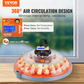 Automatic Egg Incubator with Auto Turn Function - 48 Eggs Capacity - Temperature and Humidity Control
