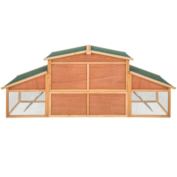 Hamster Cage for Small Rodents Wooden Hutch 89 x 30 x 38 Inch
