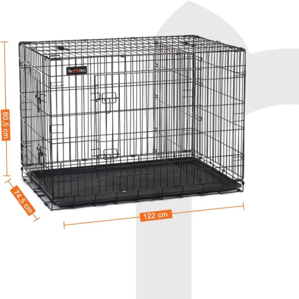 XXL Dog Crate Heavy Duty Large Pet Cage Kennel Extra Large Dog Cage