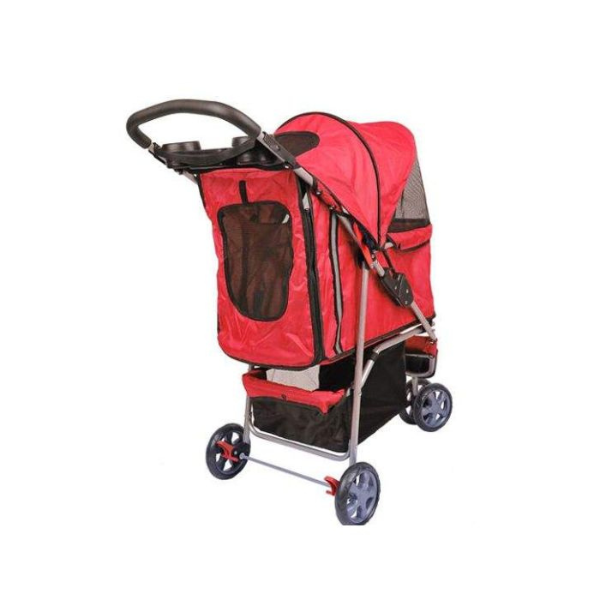 Pet Stroller for Small Dogs and Cats Up to 33 lbs