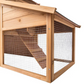 Hamster Cage for Small Rodents Wooden Hutch 89 x 30 x 38 Inch