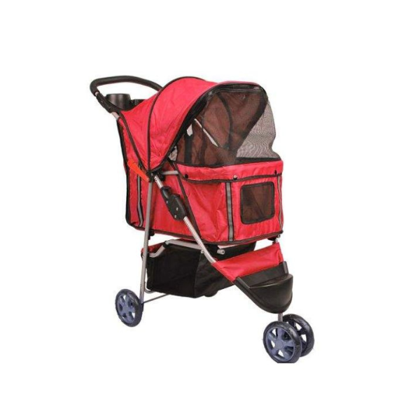 Pet Stroller for Small Dogs and Cats Up to 33 lbs