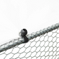 18 sq ft Chicken Coop Run 6x3 ft Galvanized Steel Mesh Enclosure