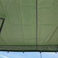 Chicken Coop Run - 6ft x 10ft Galvanized Steel Poultry Pen with 1.5in Wire Mesh