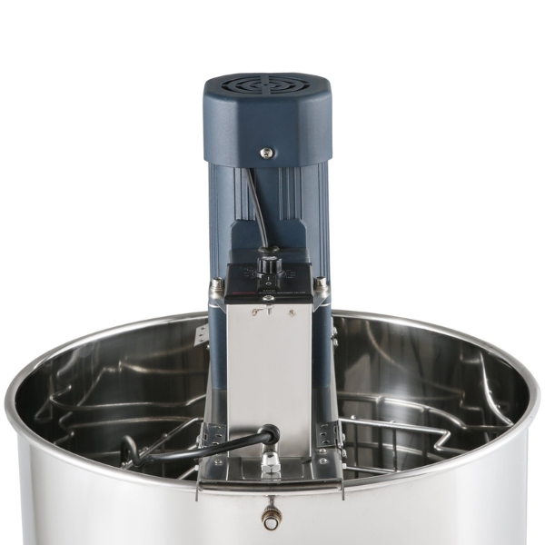 Electric Honey Extractor Stainless Steel 4 8 Frame Centrifuge Honey Separator with Lid 140W Adjustable Height Beekeeping Equipment