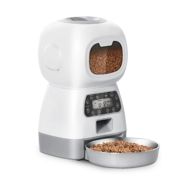 Automatic Dog and Cat Food Dispenser Pet Feeder with Portion Control