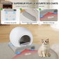 Smart Self-Cleaning Cat Litter Box Connected WiFi Automated Pet Toilet