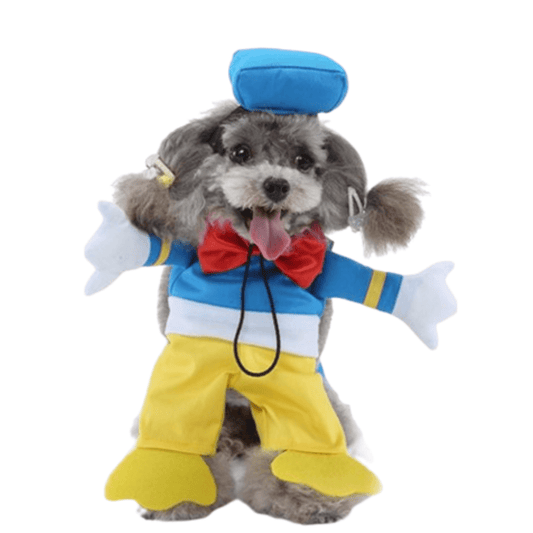 Donald Costume for Dog and Cat Pet Halloween Outfit