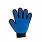 Dog Grooming and Massaging Glove for Pet Hair Removal and Bathing