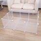 Multifunctional Freestanding Dog Playpen Portable Pet Play Yard