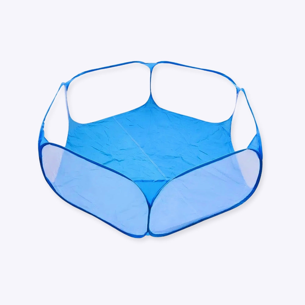 Foldable Dog Pet Gate Portable Exercise Playpen Barrier
