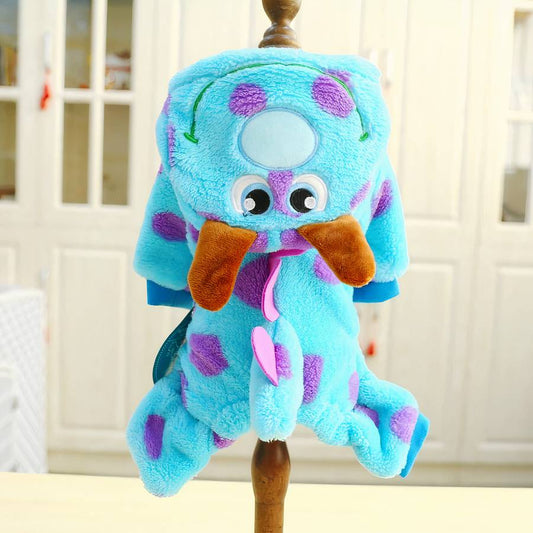 Cute Thick Hooded Dog Coat Warm Pet Jacket for Small and Medium Dogs