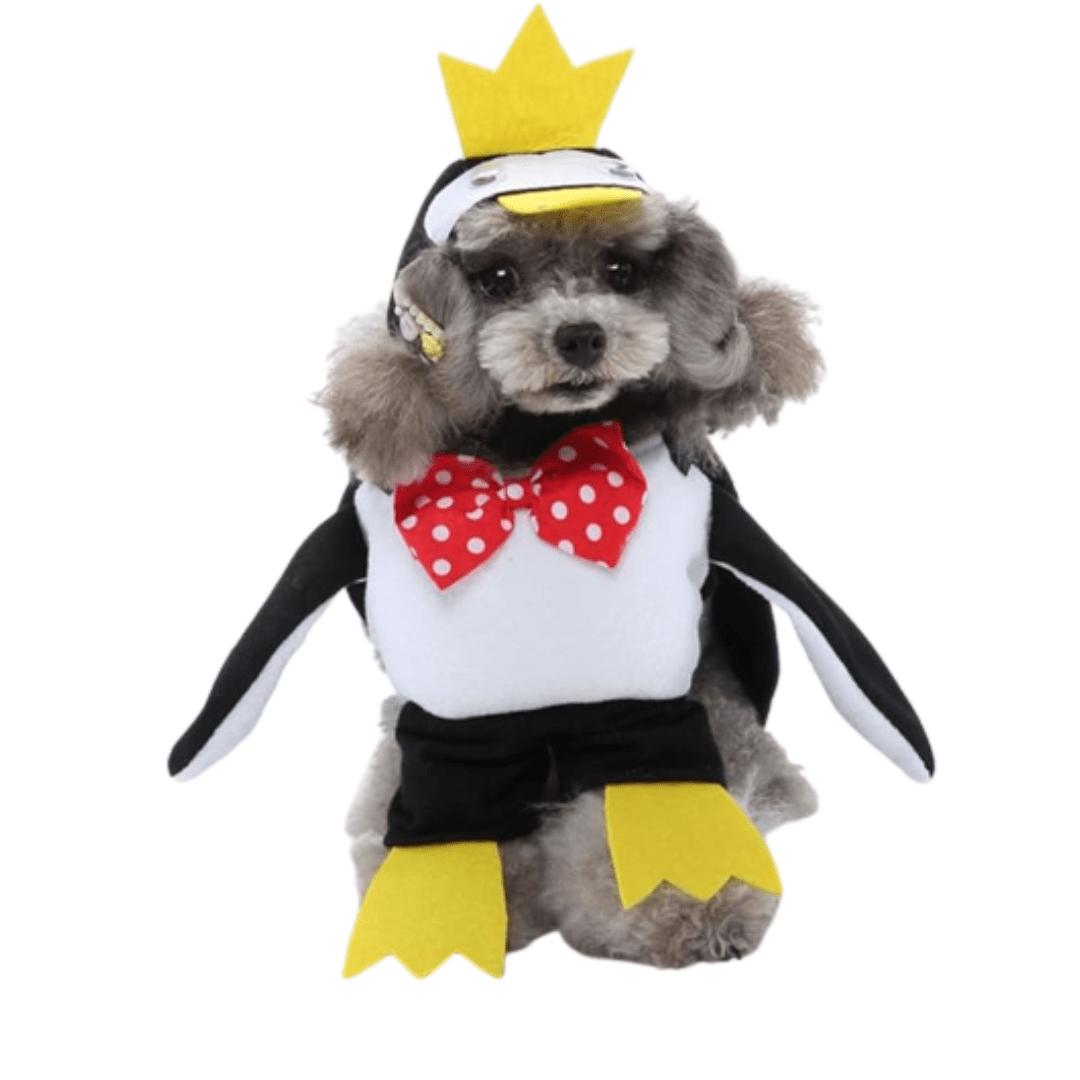 Pet Costume for Cats and Dogs Penguin Outfit Animal Halloween Costume