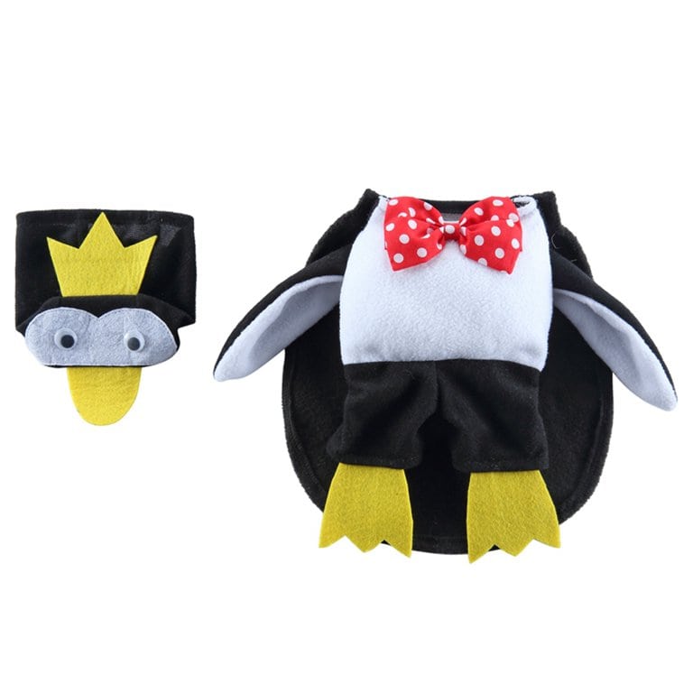 Pet Costume for Cats and Dogs Penguin Outfit Animal Halloween Costume