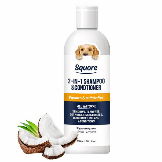 Natural Dog Shampoo Gentle Organic Herbal Pet Shampoo for Dogs