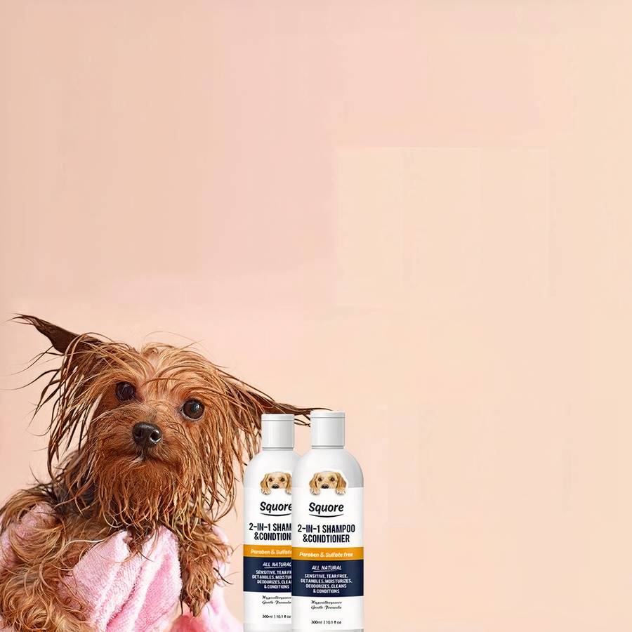 Natural Dog Shampoo Gentle Organic Herbal Pet Shampoo for Dogs