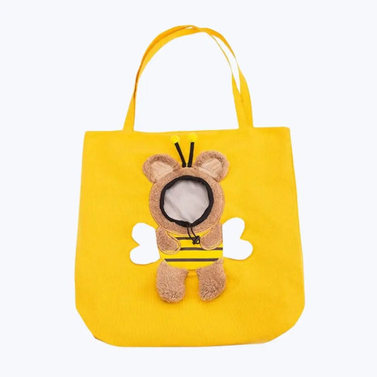 Animal Print Cat Tote Bag Cute Animal Design Tote Bag for Women and Men