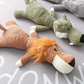 Ribbed Plush Sound Toy for Babies and Toddlers Soft Sensory Crinkle Toy