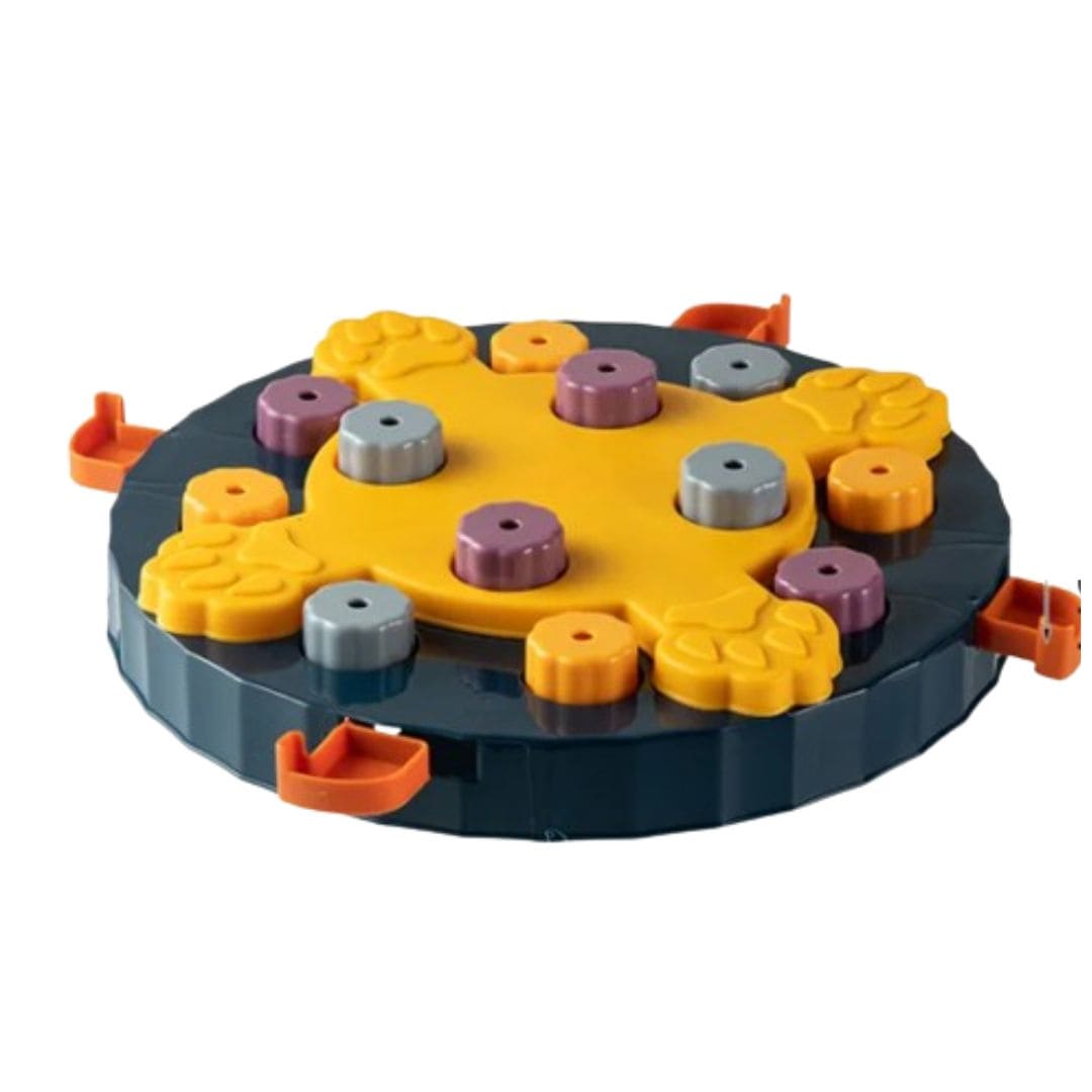 Interactive Slow Feeder Puzzle Toy for Dogs and Cats Food Dispensing Treat Game